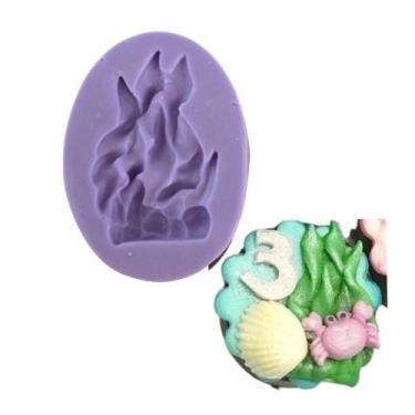 Imagem de F1107 molde de silicone alga confeitaria biscuit - confeitaria dos mol