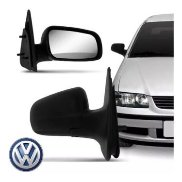 Imagem de Retrovisor VW Gol (Pai) - COTEC, Preto (Plástico)