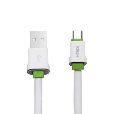 Imagem de Cabo Usb Tipo C Kaidi 1m Kd-tc30 2.4a