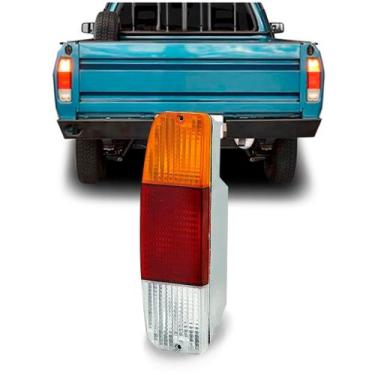 Imagem de Lanterna Traseira Pampa 1989 90 91 92 1993 Tricolor Acrílico - SP ACES