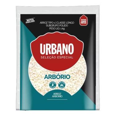 Imagem de Kit c/ 4 Arroz Arborio Para Risoto Urbano 1kg