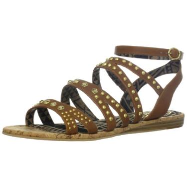 Imagem de Jessica Simpson Sandália feminina Darielle, Amêndoa, 6.5