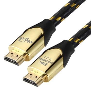 Imagem de Cabo Hdmi 2.1 8K Ultra High Com Ethernet 2 Metros HS8K20 ELG