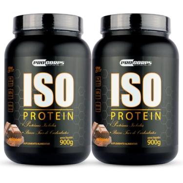 Imagem de Kit 2 Whey Protein Isolado 900g (900g, Morango)