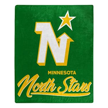 Imagem de Cobertor NORTHWEST NHL Minnesota North Stars Raschel, 127 cm x 152 cm, assinatura