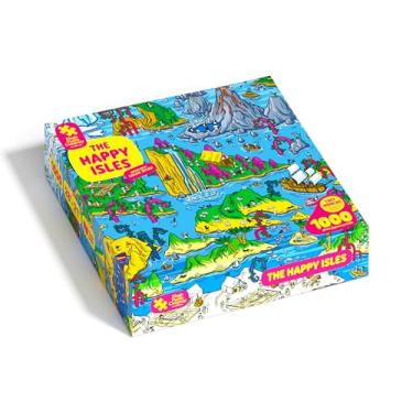 Imagem de The Happy Isles - 1000-Piece Jigsaw Puzzle from The Magic Puzzle Company