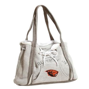 Imagem de Littlearth Bolsa feminina NCAA Ncaa com capuz, Bolsa com capuz Ncaa, Cinza, 9.5” H x 15.5” W x 4” D