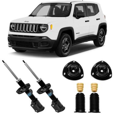Imagem de 2 Amortecedor Dianteiro Jeep Renegade 4X4 2015 a 2020 e Kit