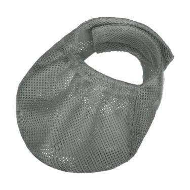 Imagem de Whtkoph Máscara para Olhos de Gato, Máscara para Boca de Gato, Antiembaçante, Leve, Multifuncional, Profissional, Focinheira Protetora para Gatos, Protetor Pa, S e cinza