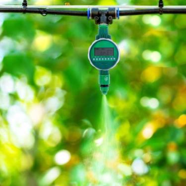 Imagem de Automa do controlador de irrigação do jardim do temporizador de irriga