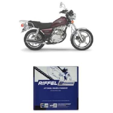 Imagem de Kit Relação Transmissão Riffel Suzuki Intruder