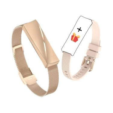 Imagem de Pulseiras Inteligentes Para Casais Monitor De Saúde Câmera Remota 170+