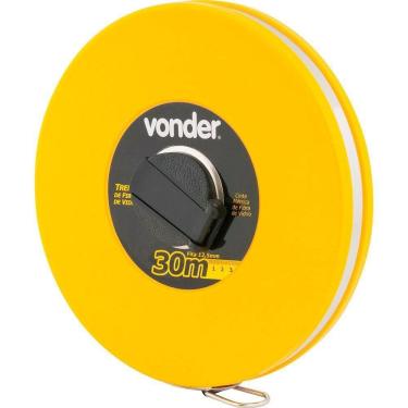 Imagem de Trena Fibra 30mx12,5mm Longa Fechada Vonder