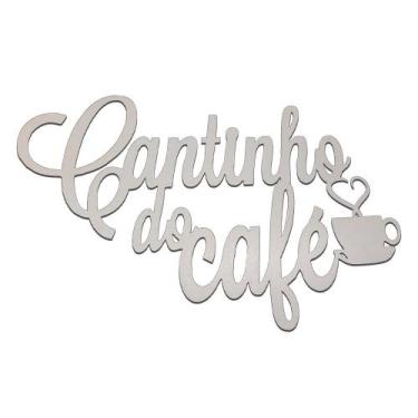 Imagem de Cantinho do Café Decoração IV Branco - Móveis Trovarelli