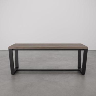 Imagem de Banco 2 Lugares 120cm Estilo Industrial Concept CabeCasa MadeiraOrigin