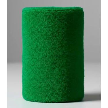 Imagem de Munhequeira Toalha Pulso 15 cm 01 Unidade Alta Absorção (Verde)