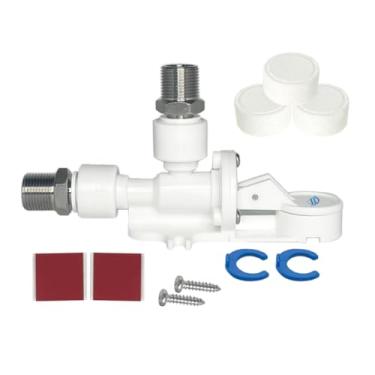 Imagem de Filtro de fluxo total sob a pia de 0,9 cm, detector de vazamento de válvula de desligamento automático de água, válvula de parada de vazamento, proteção de água para osmose reversa ou sistema de