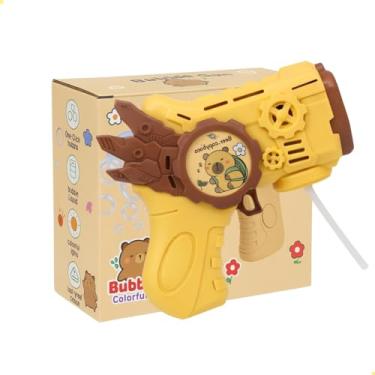 Imagem de Pistola de Bolhas de Sabão Capivara, LED Colorido com Frasco de Líquido