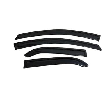 Imagem de GRJQRKHZ Defletor de janela lateral de carro para k&ia Picanto 2011-2017 Weathershied viseira de porta vento sol proteção chuva janela lateral defletores de vento