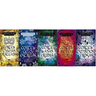 Imagem de Kit 5 Livros Sarah J. Maas Corte De Espinhos E Rosas