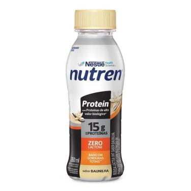 Imagem de Suplemento Alimentar Bebida Láctea Nutren Protein 15g de Proteínas Zer
