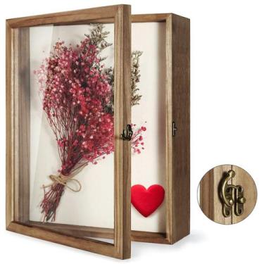Imagem de Vitrina Shadow Box TJ.MOREE 33 x 41 cm para flores