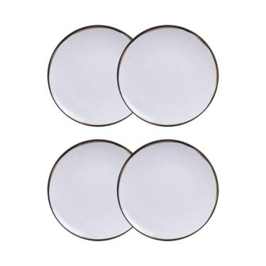 Imagem de Conjunto 4 Pratos Sobremesa 19cm Canyon Porcelana Tramontina