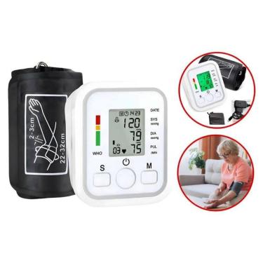 Imagem de Aparelho Medidor Pressão Arterial Braço Digital Inteligente