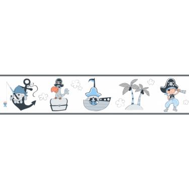 Imagem de Faixa de Parede Treboli Piratas 5933