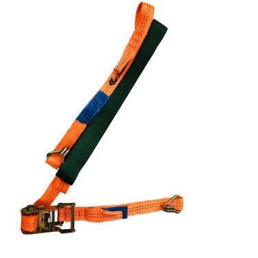 Imagem de Kit Cinta Catraca Amarração De Escada 35mm Carbografite, Laranja