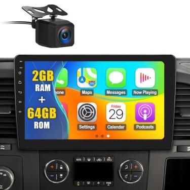 Imagem de Estéreo de carro LOVPOI Chevy Silverado 10" IPS Bluetooth GPS