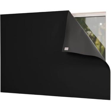 Imagem de Cortina Painel Blackout com Fixador 1,40 m x 2,15 m (Preto, 1,40 m x 2,15)
