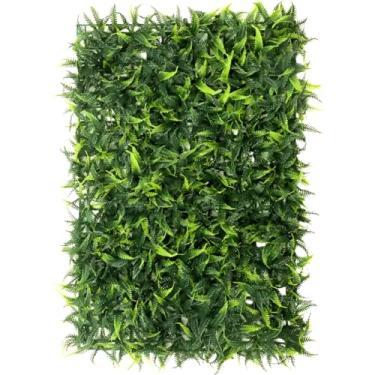 Imagem de Kit 10 Placa De Samambaia Cheia 40x60 Jardim Vertical Artificial Luxo