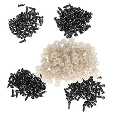 Imagem de Zhjvihx Olhos de Plástico para Boneca de Pelúcia, Olhos de Plástico Lisos, Narizes Com Arruelas, Vívidos, Práticos para Amadores, para Fantoches de Pelúcia, para DIYers, para Bichos de, para