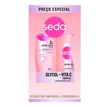 Imagem de Kit Seda Glycol + Vita C Shampoo 300ml E Condicionador 190ml