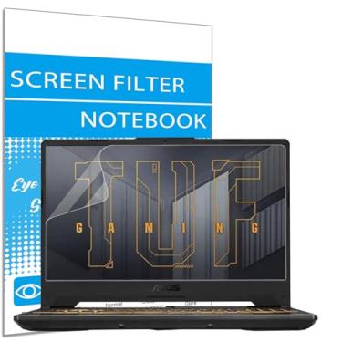Imagem de Pacote com 2 protetores de tela antirreflexo de 39.6 cm para laptop gamer ASUS TUF de 15,6 polegadas, laptop ASUS VivoBook 15, ZenBook 15/ZenBook Pro 15, Rog Zephyrus G15, TUF A15 F15, filtro de tela