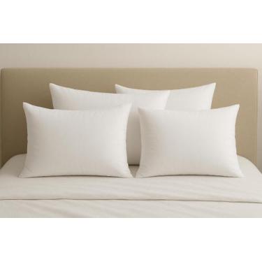 Imagem de Travesseiro Adulto200 Fios 70x50cm Silicone Hipoalergênico Macio 300gr