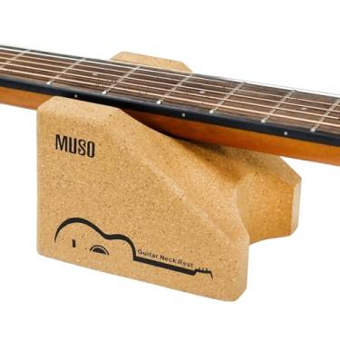 Imagem de Descanso de pescoço de guitarra - Acessório essencial de guitarra para ferramentas Luthier, configuração e reparos de guitarra: ideal para colocação de pescoço de guitarra, compatível com acessórios