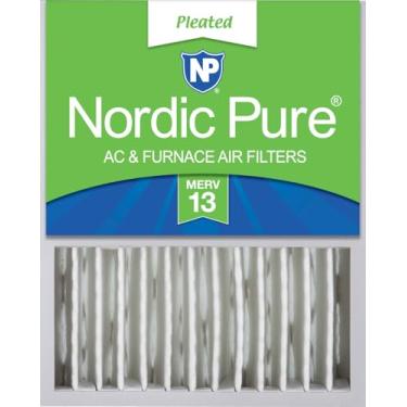 Imagem de Nordic Pure 16 x 20 x 5 (tamanho real: 15 7/8 x 19 5/8 x 4 3/8) Honeywell/Lennox Substituição MERV 13 filtro de ar 1 pacote