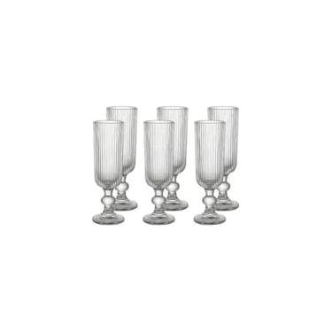 Imagem de Conjunto de Taças para Espumante Brinox Haus Concept Reluz 150ml 6 Peças