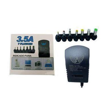 Imagem de Fonte Universal Bivolt Regulável 3v 4.5v 6v 7.5v 9v 12v 3.5A 42W 7 Plu