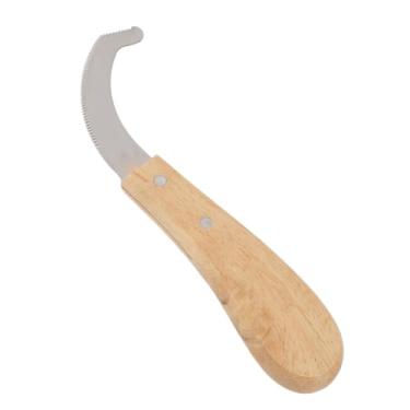 Imagem de Aparador de Ferraduras, Apontador de Cascos de Cavalo, Cabo de Madeira de Borracha, Cortador de Ferraduras, Ferramentas de Corte de Aço Carbono