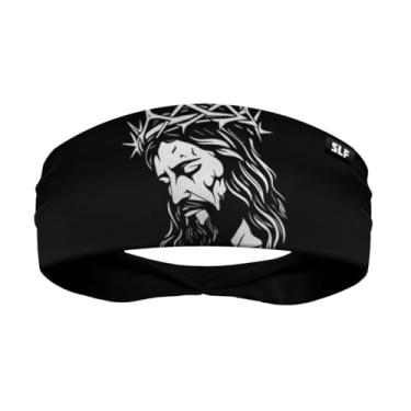 Imagem de SLEEFS Bandanas de suor masculinas e femininas – Faixa de cabeça esportiva refrescante para corrida, futebol, basquete, ciclismo, treino – Faixa de cabeça com absorção de umidade e elasticidade