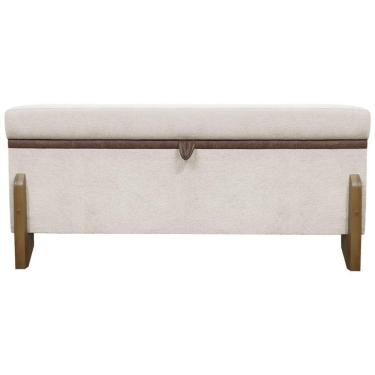 Imagem de Puff Recamier Versallies 150 Cm Bege Bouclé