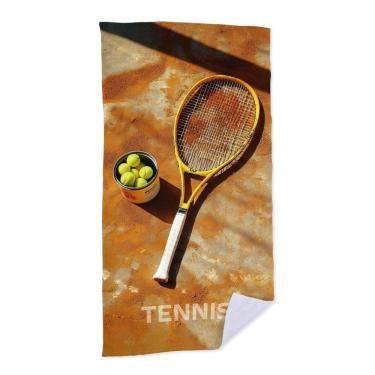 Imagem de Toalha De Praia - Tennis Saibro