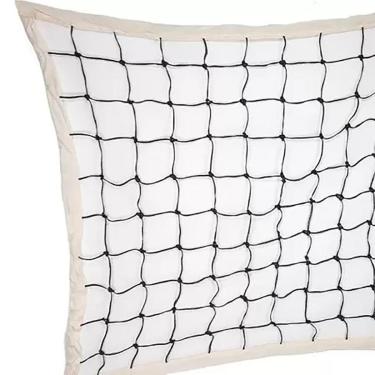 Imagem de Rede Volei Master 4 Faixas AlgodÃo Oficial Fio 2,5mm-Unissex