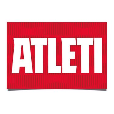 Imagem de Desert Cactus Atlético Madrid Poster Atleti de Madrid Futebol Espanhol Clube Futebol 28 x 43 cm Decoração de Escritório Decoração Oficial Fan Gear (28 x 43 cm, Versão E)