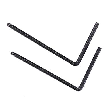 Imagem de Yctze 2 PCS Truss Rod Allen Wrench Tool para Guitarra Acústica - Chave de Extremidade Esférica Em Forma de L de 4 Mm/5 Mm para Ajuste Preciso do Pescoço (4mm/0,16 pol.)