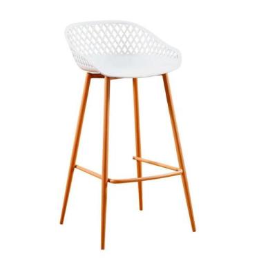 Imagem de Banqueta Clarice Branca - Rivatti