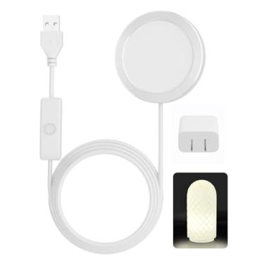 Imagem de Kit criativo de lâmpada LED DIY 001 para impressoras 3D Bambu Lab, peças de impressora 3D apenas acessórios de hardware, projeto de iluminação personalizada com eficiência energética brilhante para